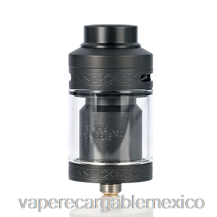 Vape Recargable Hellvape Dead Rabbit V2 25mm Rta Mate Negro Completo